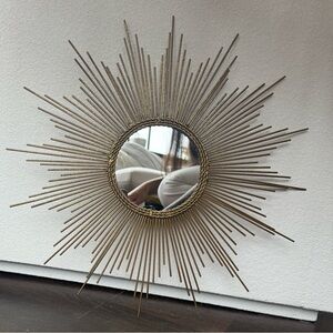 Pier 1 Petite Gold Burst Wall Decor